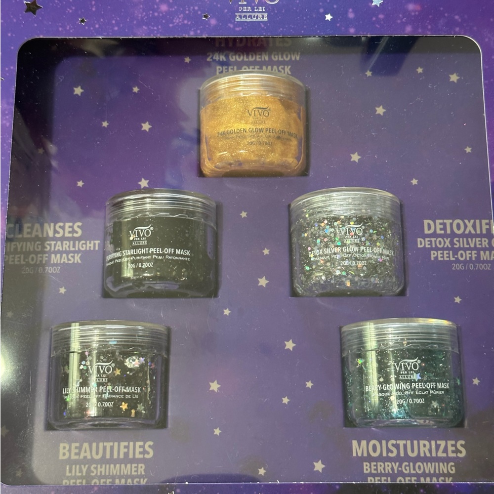 Nib vivo peel off mask set